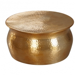 Konferenční stolek Guza, 60 cm, zlatá