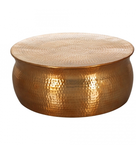 Konferenční stolek Guza, 75 cm, zlatá