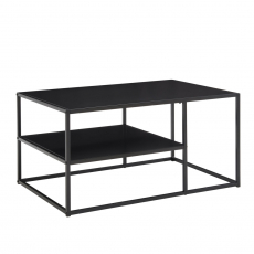 Konferenční stolek Heriie, 90 cm, černá - 7