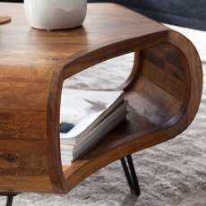 Konferenční stolek Hopel, 55 cm, sheesham - 6