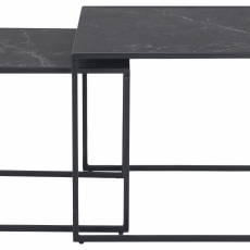 Konferenční stolek Infinity (SADA 2 ks), 50 cm, černá - 3
