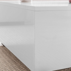 Konferenční stolek Jarl, 60 cm, bílá - 9