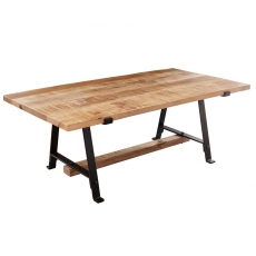 Konferenční stolek Jose, 115 cm, masivní dřevo - 1