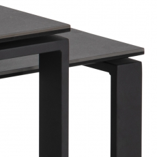 Konferenční stolek Katrine (SADA 2ks), 115 cm, černá - 5