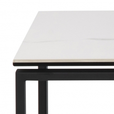 Konferenční stolek Katrine (SADA 3ks), 55 cm, bílá - 3