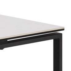 Konferenční stolek Katrine (SADA 3ks), 55 cm, bílá - 5