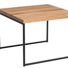 Konferenční stolek Kirse, 100 cm, dub/černá - 1