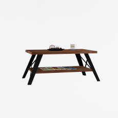 Konferenční stolek Konik, 98 cm, ořech - 1