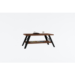 Konferenční stolek Konik, 98 cm, ořech