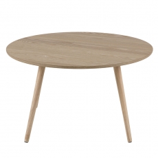 Konferenční stolek kulatý Stanfield, 80 cm, jasan - 2