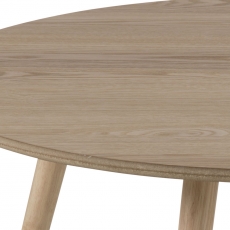 Konferenční stolek kulatý Stanfield, 80 cm, jasan - 3