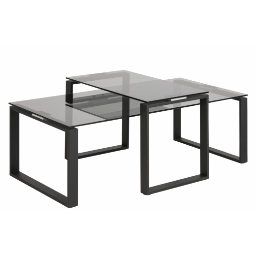 Konferenční stolek Leila, 115 cm, černá - 1