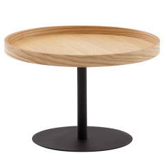 Konferenční stolek Leila, 61 cm, dub