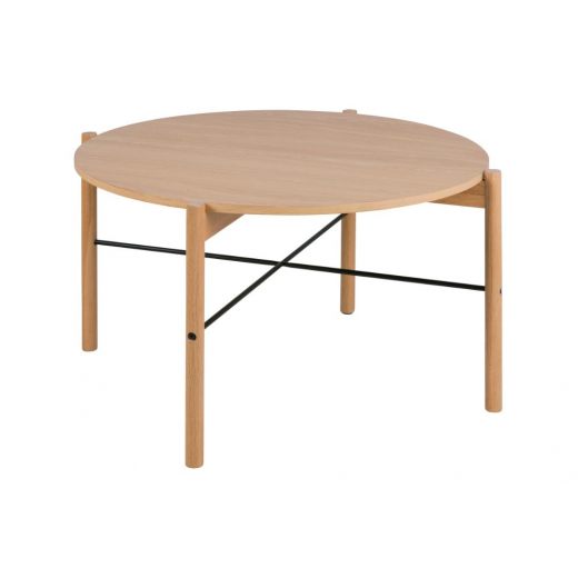 Konferenční stolek Leka, 80 cm, dub - 1