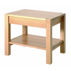 Konferenční stolek Lendon, 50 cm, buk