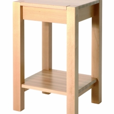 Konferenční stolek Lendon, 60 cm, buk - 1
