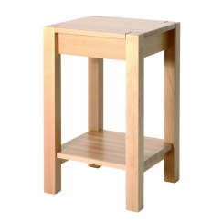 Konferenční stolek Lendon, 60 cm, buk