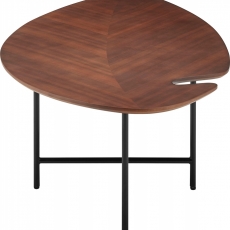 Konferenční stolek Letysa, 120 cm, tmavě hnědá - 2