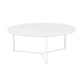 Konferenční stolek Lilly, 80 cm, bílá