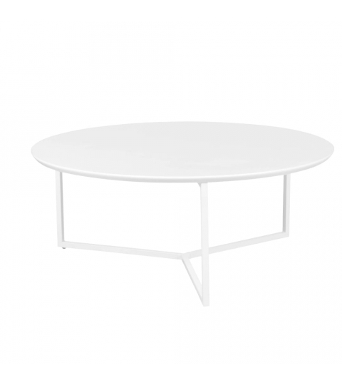 Konferenční stolek Lilly, 80 cm, bílá