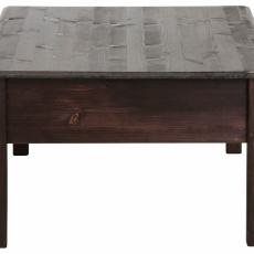 Konferenční stolek Linde, 110 cm, hnědá - 3