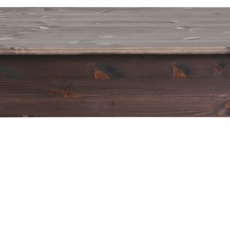Konferenční stolek Linde, 110 cm, hnědá - 5