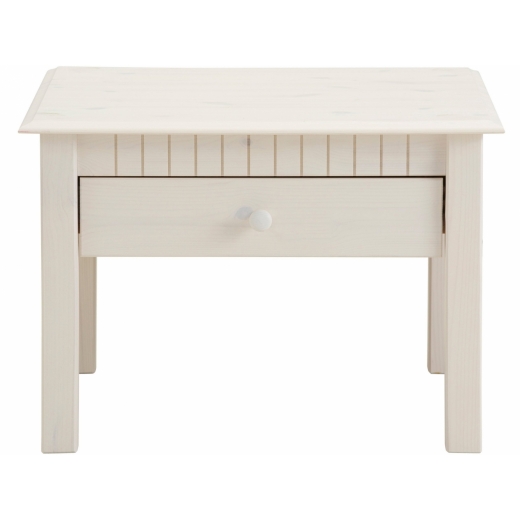 Konferenční stolek Linde, 60 cm, bílá - 1
