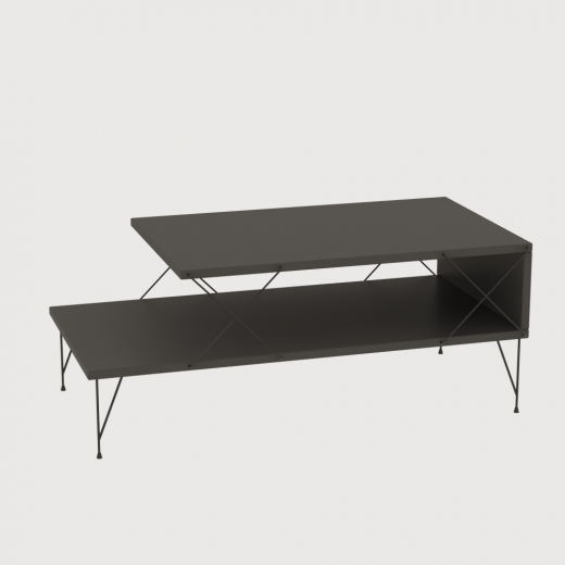 Konferenční stolek Loire, 100 cm, šedá - 1