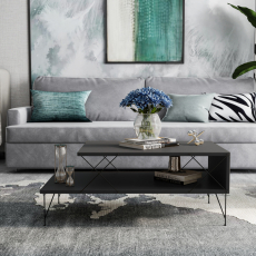 Konferenční stolek Loire, 100 cm, šedá - 2
