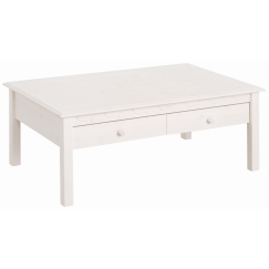 Konferenční stolek Londa, 110 cm, bílá