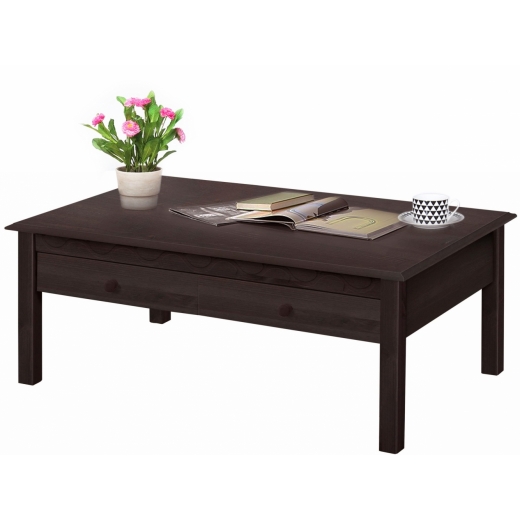 Konferenční stolek Londa, 110 cm, tmavě hnědá - 1