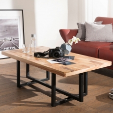 Konferenční stolek Loren, 115 cm, masivní dřevo - 2
