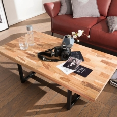 Konferenční stolek Loren, 115 cm, masivní dřevo - 5