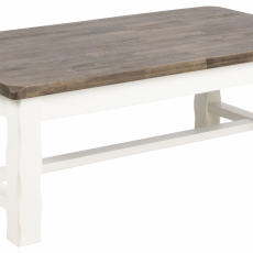 Konferenční stolek Lyall, 130 cm, bílá - 1