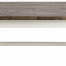Konferenční stolek Lyall, 130 cm, bílá - 2