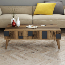 Konferenční stolek Madrid, 105 cm, ořech - 3