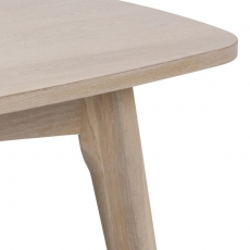 Konferenční stolek Marte, 118 cm, bílý dub - 4