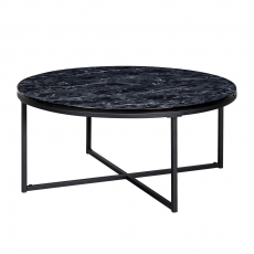 Konferenční stolek Maul, 80 cm, mramor - 1