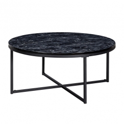 Konferenční stolek Maul, 80 cm, mramor