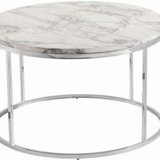 Konferenční stolek Megan, 100 cm, bílá - 3
