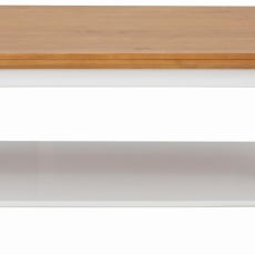 Konferenční stolek Meliss, 120 cm, bílá / borovice - 3
