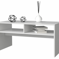 Konferenční stolek Mesa, 90 cm, bílá matná - 1