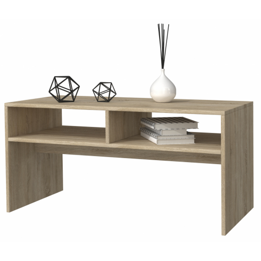 Konferenční stolek Mesa, 90 cm, dub sonoma - 1