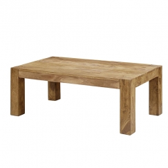 Konferenční stolek Mumbai, 110 cm, masiv akát