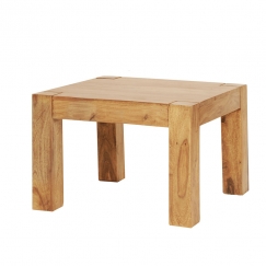 Konferenční stolek Mumbai, 60 cm, masiv akát