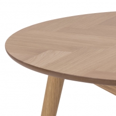 Konferenční stolek Nagano, 90 cm, dub - 5