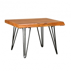 Konferenční stolek Nare, 56 cm, masiv Sheesham