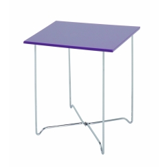 Konferenční stolek Nash, 51 cm, fialová