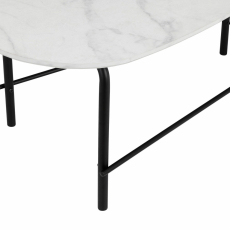 Konferenční stolek Naya, 110 cm, bílá - 4