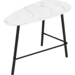 Konferenční stolek Naya, 77 cm, bílá